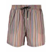 Sorturi de baie Paul Smith Signature Stripe-Print Swim Shorts Barbati