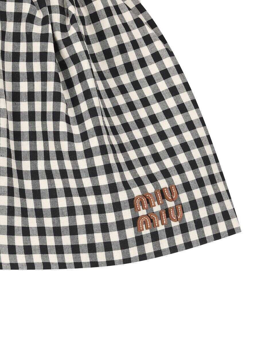 Fuste Miu Miu Miu Miu Skirts WHITE Femei (BM 18187965) 3