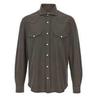 Camasi Brunello Cucinelli Silk Shirt Barbati