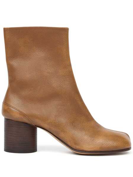 Bocanci Maison Margiela Maison Margiela Tabi Ankle Boots BROWN Femei (BM 18188364) 1