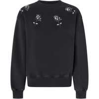 Bluze de trening Rhinestone Sweatshirt Femei