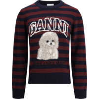 Pulovere Poodle striped Sweater Femei