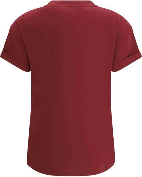 Tricouri Brunello Cucinelli Cotton T-Shirt BAROLO Femei (BM 18189226) 2