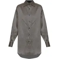 Camasi casual Silk polka dot Shirt Femei