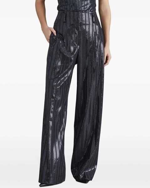 Pantaloni casual Brunello Cucinelli Pants with sequins MINIERA/GRIGIO SCURO Femei (BM 18189244) 3