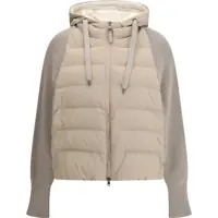 Geci de iarna Wool sleeved Down Jacket Femei