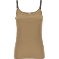 Topuri Ribbed tank Top Femei