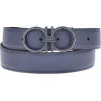 Curele Leather reversible Belt Barbati