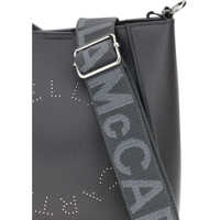 Genti de umar Stella McCartney Dama - Genti de umar Stella McCartney Logo Shoulder Bag DARK GREY Femei (BM 18189562) - B-mall.ro