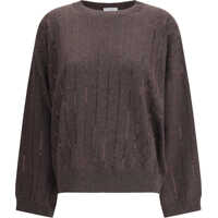 Pulovere Sweater with sequins Femei