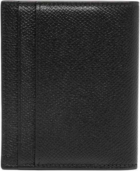 Portofele Ferragamo Leather Card Holder NERO Barbati (BM 18189592) 2