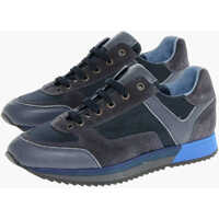 Sneakers Cc Collection Leather And Fabric Low Top Sneakers Barbati