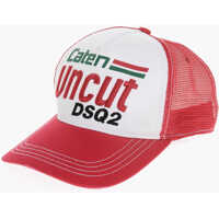 Caciuli Two-Tone Caten Uncut Trucker Cap With Embossed Detail Barbati