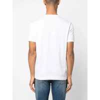 Tricouri Dolce & Gabbana pentru Barbati - Tricouri Dolce & Gabbana Bee And Crown Embroidered T-Shirt WHITE Barbati (BM 18189982) - B-mall.ro