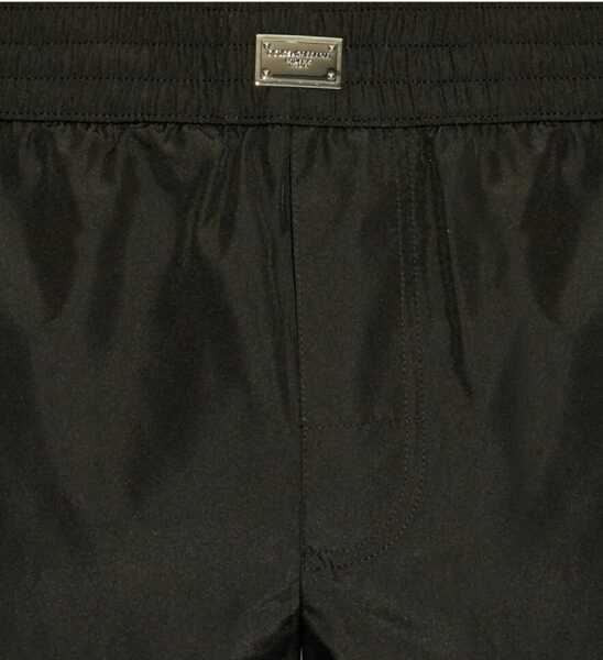 Bermude Dolce & Gabbana Logo Plaque Swimsuit BLACK Barbati (BM 18189994) 2