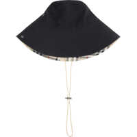 Sepci Check brim gabardine Bucket Hat Femei