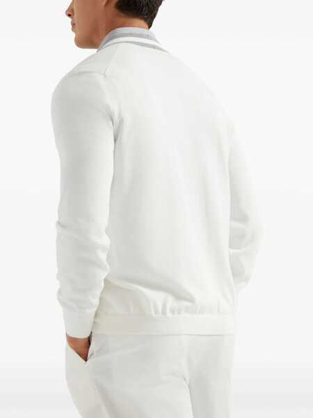 Cardigane Brunello Cucinelli Cotton Cardigan PANAMAGRIGIO Barbati (BM 18190051) 4