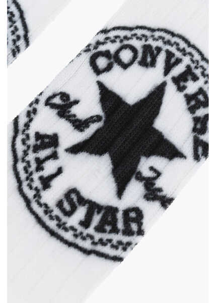 Sosete Converse All Star Chuck Taylor Set Of 2 Ribbed Long Socks With Contra White Barbati (BM 18190147) 4