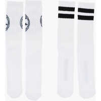 Sosete All Star Chuck Taylor Set Of 2 Ribbed Long Socks With Contra Barbati