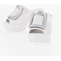 Papuci Melissa Rubber Buckle Up Mules With Maxi Buckle 10Cm Femei