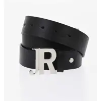 Curele Solid Color Leather Belt 35Mm Barbati