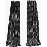 Manusi Solid Color Mesh Muffs Femei