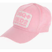 Caciuli Solid Color Cap With Embossed Logo Barbati