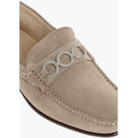 Mocasini CORNELIANI pentru Barbati - Mocasini CORNELIANI Id Suede Bit Loafers With Silver-Tone Detail Beige Barbati (BM 18190420) - B-mall.ro