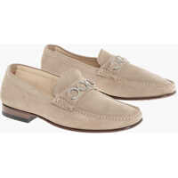 Mocasini Id Suede Bit Loafers With Silver-Tone Detail Barbati