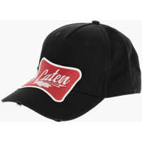 Caciuli Solid Color Real Canadian Twins Cap With Contrasting Patch Barbati