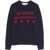 Valentino Garavani Chez Valentino Wool Sweater ULTRAMARINE DARK BLU/RASBERRY