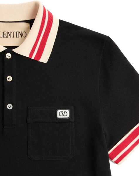 Tricouri Polo Valentino Garavani Polo Sweater NERO Barbati (BM 18190528) 3