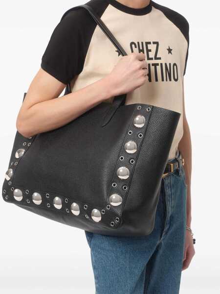 Tricouri Valentino Garavani Chez Valentino T-Shirt BURRO/NERO Barbati (BM 18190540) 5