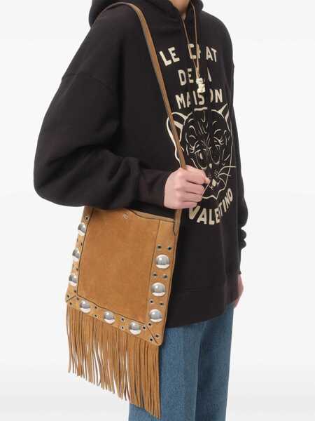 Bluze de trening Valentino Garavani Le Chat De La Maison Hoodie NERO/BURRO Barbati (BM 18190549) 5