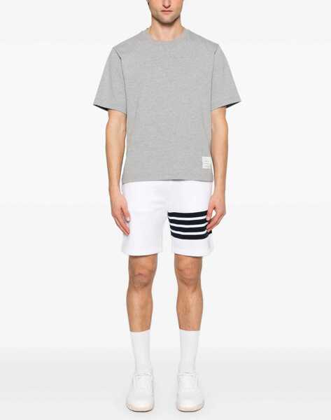 Tricouri Thom Browne Oversized T-Shirt LT GREY Barbati (BM 18190552) 2