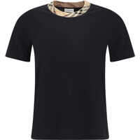 Tricouri Check crew neck T-Shirt Femei