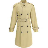 Paltoane Medium cotton gabardine Trench Coat Barbati