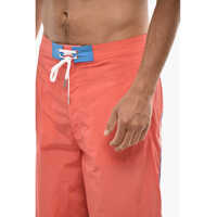 Sorturi de baie DSQUARED2 pentru Barbati - Sorturi de baie DSQUARED2 Maxi Swim Shorts With Tie Dye Print Pink Barbati (BM 18190675) - B-mall.ro