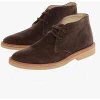 Ghete Solid Color Suede Desert Boots Barbati
