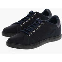 Sneakers Cc Collection Fabric Low Top Sneakers With Suede Trims Barbati
