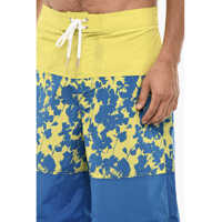 Sorturi de baie DSQUARED2 pentru Barbati - Sorturi de baie DSQUARED2 Maxi Swim Shorts With Floral Print Yellow Barbati (BM 18190750) - B-mall.ro