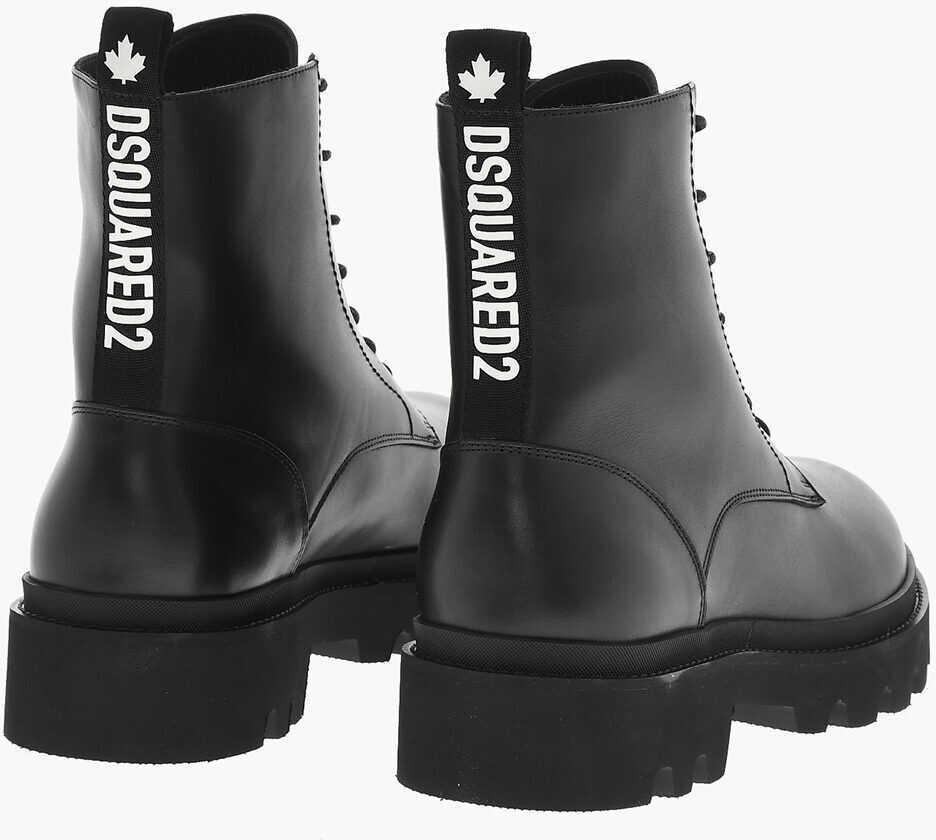 Ghete DSQUARED2 Ankle Boots Black Barbati (BM 18190930) 2