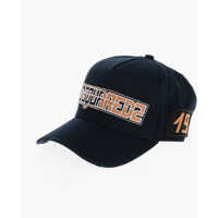 Caciuli Gabardine Cotton Cap With Contrasting Patches Barbati