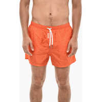Sorturi de baie Boxer Swim Shorts With Allover Logo Print Barbati
