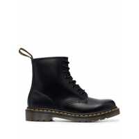 Bocanci Dr. Martens Black Leather Lace Up Boots Femei
