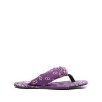 Sandale The Attico Fabric Slides Femei