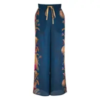 Pantaloni casual Zimmermann Ascension Linen Trousers Femei