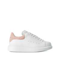 Sneakers Alexander McQueen 'Oversize' Sneakers In White And Beige Leather Femei