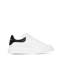 Sneakers Alexander McQueen 'Oversize' Calfskin Leather Sneakers With Contrast Heel Barbati
