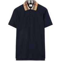 Tricouri Polo Burberry Cotton-Piqué Polo Shirt Barbati